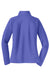 Sport-Tek LST850 Womens Sport-Wick Moisture Wicking 1/4 Zip Sweatshirt w/ Pouch Pocket Iris Purple Flat Back