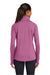 Sport-Tek LST850 Womens Sport-Wick Moisture Wicking 1/4 Zip Sweatshirt w/ Pouch Pocket Heather Pink Rush Model Back