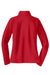 Sport-Tek LST850 Womens Sport-Wick Moisture Wicking 1/4 Zip Sweatshirt w/ Pouch Pocket True Red Flat Back