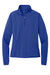Sport-Tek LST850 Womens Sport-Wick Moisture Wicking 1/4 Zip Sweatshirt w/ Pouch Pocket True Royal Blue Flat Front