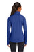Sport-Tek LST850 Womens Sport-Wick Moisture Wicking 1/4 Zip Sweatshirt w/ Pouch Pocket True Royal Blue Model Back