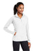 Sport-Tek LST850 Womens Sport-Wick Moisture Wicking 1/4 Zip Sweatshirt w/ Pouch Pocket White Model 3q