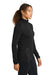 Sport-Tek LST853 Womens Sport-Wick Moisture Wicking Full Zip Jacket Black/Charcoal Grey Model Side