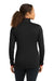 Sport-Tek LST853 Womens Sport-Wick Moisture Wicking Full Zip Jacket Black/True Red Model Back