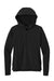 Sport-Tek LST856 Womens Sport-Wick Moisture Wicking 1/4 Zip Hooded Sweatshirt Hoodie w/ Pouch Pocket Black Flat Front
