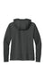 Sport-Tek LST856 Womens Sport-Wick Moisture Wicking 1/4 Zip Hooded Sweatshirt Hoodie w/ Pouch Pocket Charcoal Grey Flat Back