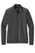 Sport-Tek LST857 Womens Sport-Wick Moisture Wicking Full Zip Cadet Jacket Charcoal Grey Flat Front