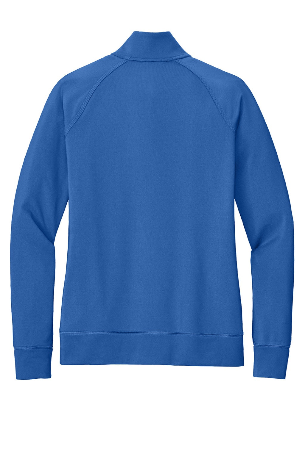 Sport-Tek LST857 Womens Sport-Wick Moisture Wicking Full Zip Cadet Jacket True Royal Blue Flat Back