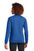 Sport-Tek LST857 Womens Sport-Wick Moisture Wicking Full Zip Cadet Jacket True Royal Blue Model Back