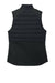 Sport-Tek LST941 Womens Teknical Hybrid Full Zip Vest Black Flat Back