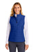 Sport-Tek LST941 Womens Teknical Hybrid Full Zip Vest True Royal Blue Model Front