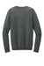 Port Authority LSW2850 Womens Easy Care Long Sleeve V-Neck Sweater Heather Charcoal Grey Flat Back