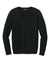 Port Authority LSW2850 Womens Easy Care Long Sleeve V-Neck Sweater Deep Black Flat Front