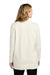 Port Authority LSW2890 Womens Easy Care Open Front Long Sleeve Cardigan Sweater w/ Pockets Heather Oatmeal Model Back