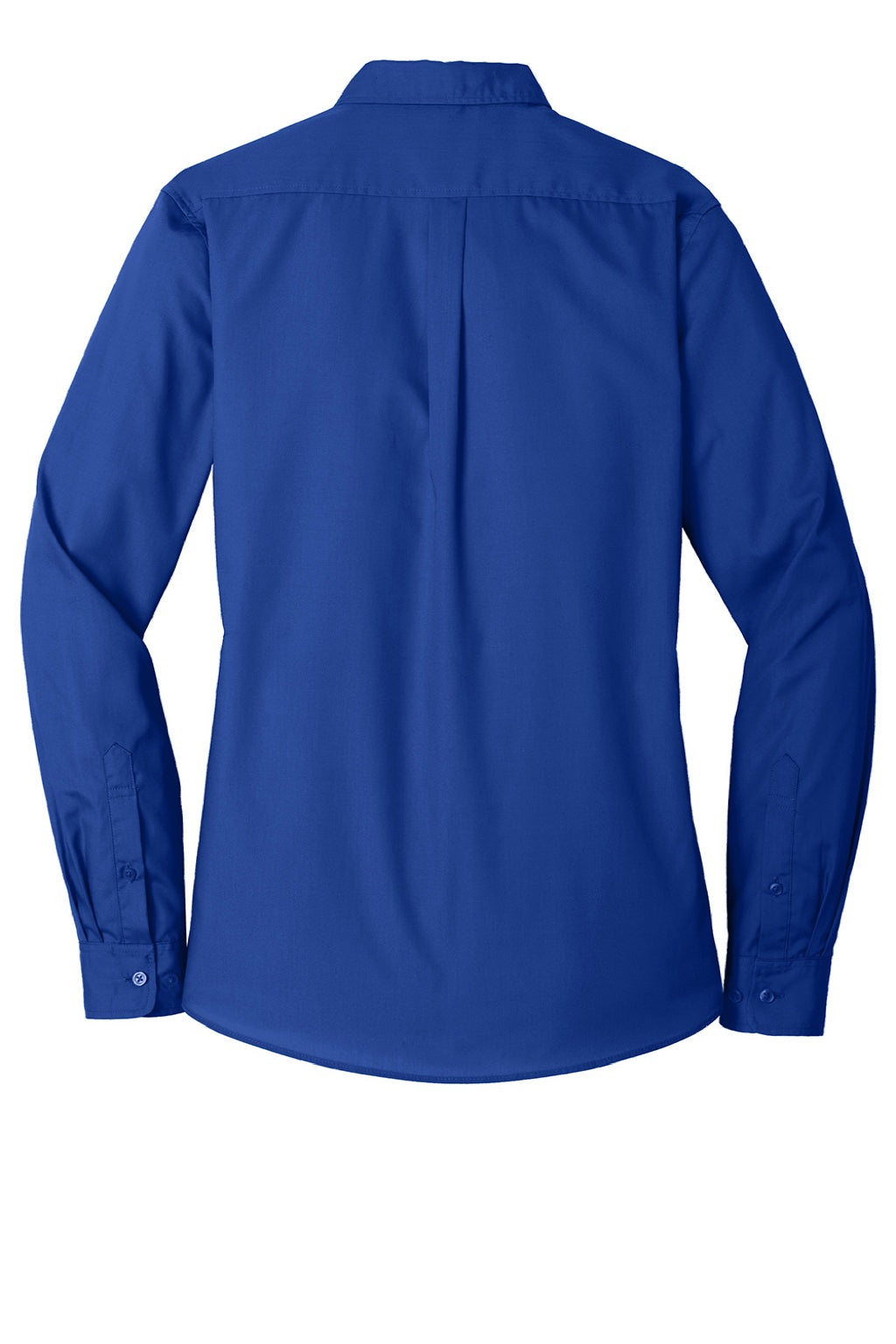 Port Authority LW100 Ladies Long Sleeve Carefree Poplin Shirt, True Royal, L Port Authority LW100 Ladies Long Sleeve Carefree Poplin Shirt, True Royal, L