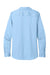Port Authority LW808 Womens SuperPro Wrinkle Resistant React Long Sleeve Button Down Shirt Cloud Blue Flat Back