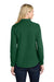 Port Authority LW808 Womens SuperPro Wrinkle Resistant React Long Sleeve Button Down Shirt Dark Green Model Back