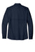 Port Authority LW960 Womens Daybreak Moisture Wicking Long Sleeve Button Down Shirt w/ Pockets True Navy Blue Flat Back