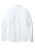 Port Authority LW960 Womens Daybreak Moisture Wicking Long Sleeve Button Down Shirt w/ Pockets White Flat Back