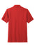 Mercer+Mettle MM1000 Moisture Wicking Short Sleeve Polo Shirt Apple Red Flat Back