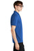 Mercer+Mettle MM1000 Mens Moisture Wicking Short Sleeve Polo Shirt Blue Note Model Side