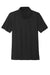 Mercer+Mettle MM1000 Moisture Wicking Short Sleeve Polo Shirt Deep Black Flat Front