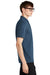 Mercer+Mettle MM1000 Mens Moisture Wicking Short Sleeve Polo Shirt Insignia Blue Model Side