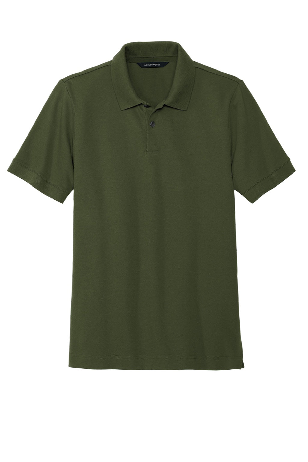 Mercer+Mettle MM1000 Moisture Wicking Short Sleeve Polo Shirt Townsend Green Flat Front