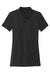 Mercer+Mettle MM1001 Moisture Wicking Short Sleeve Polo Shirt Deep Black Flat Front