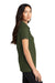 Mercer+Mettle MM1001 Womens Moisture Wicking Short Sleeve Polo Shirt Townsend Green Model Side