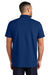 Mercer+Mettle MM1004 Mens Moisture Wicking Short Sleeve Polo Shirt Note Blue Model Back