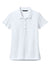 Mercer+Mettle MM1005 Moisture Wicking Short Sleeve Polo Shirt White Flat Front