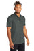 Mercer+Mettle MM1006 Mens Moisture Wicking Short Sleeve Button Down Shirt Anchor Grey Model 3Q