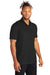 Mercer+Mettle MM1006 Mens Moisture Wicking Short Sleeve Button Down Shirt Deep Black Model 3Q