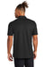 Mercer+Mettle MM1006 Mens Moisture Wicking Short Sleeve Button Down Shirt Deep Black Model Back