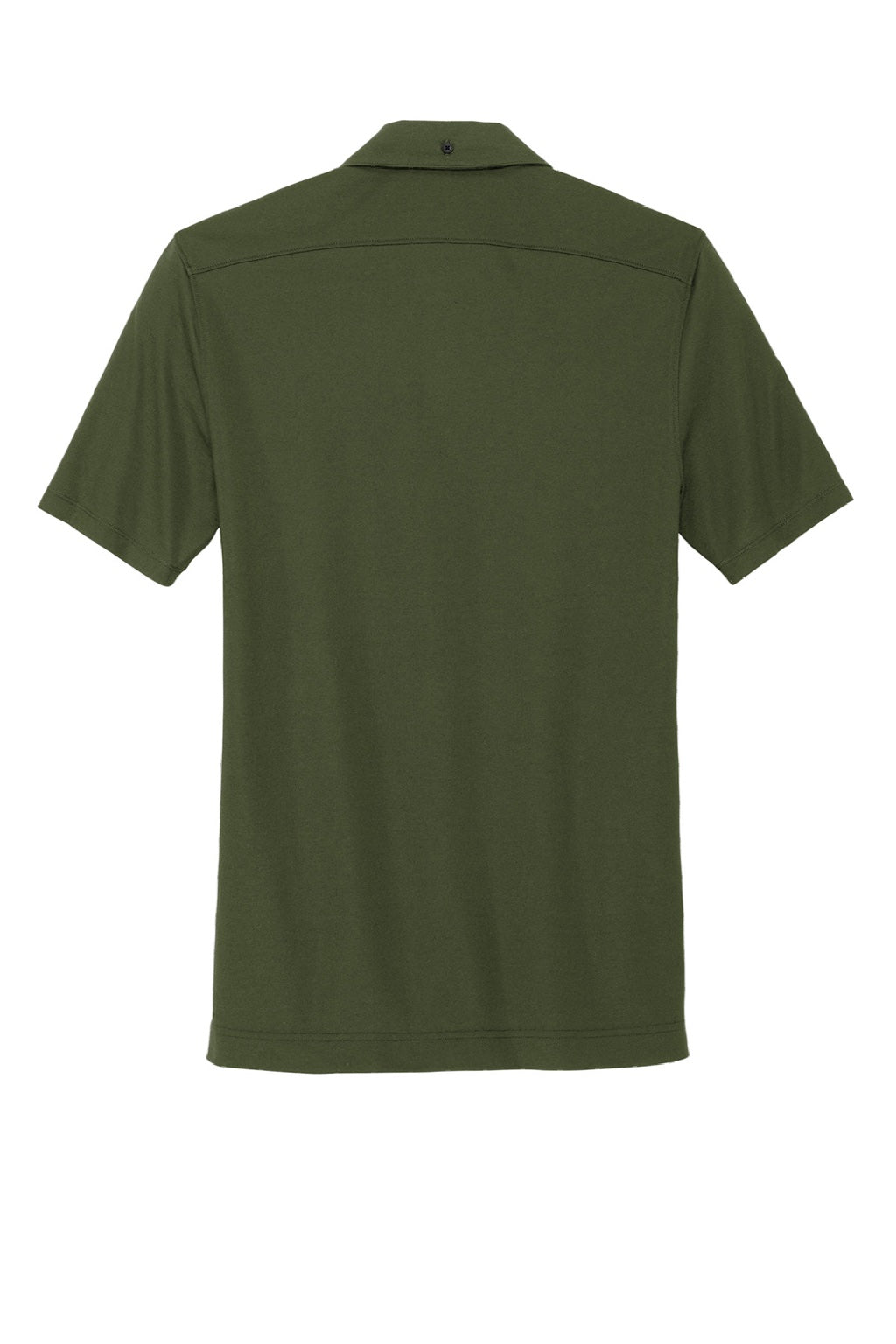 Mercer+Mettle MM1006 Moisture Wicking Short Sleeve Button Down Shirt Townsend Green Flat Back