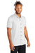 Mercer+Mettle MM1006 Mens Moisture Wicking Short Sleeve Button Down Shirt White Model 3Q