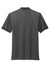 Mercer+Mettle MM1008 Moisture Wicking Short Sleeve Henley T-Shirt Heather Anchor Grey Flat Back