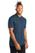 Mercer+Mettle MM1008 Mens Moisture Wicking Short Sleeve Henley T-Shirt Insignia Blue Model 3Q