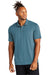 Mercer+Mettle MM1014 Mens Moisture Wicking Short Sleeve Polo Shirt Parisian Blue Model Front