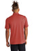 Mercer+Mettle MM1014 Mens Moisture Wicking Short Sleeve Polo Shirt Terracotta Model Back