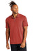 Mercer+Mettle MM1014 Mens Moisture Wicking Short Sleeve Polo Shirt Terracotta Model Front
