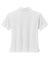 Mercer+Mettle MM1015 Womens Moisture Wicking Short Sleeve Polo Shirt White Flat Back
