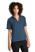 Mercer+Mettle MM1015 Womens Moisture Wicking Short Sleeve Polo Shirt Insignia Blue Model 3Q