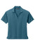 Mercer+Mettle MM1015 Moisture Wicking Short Sleeve Polo Shirt Parisian Blue Flat Front