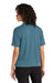 Mercer+Mettle MM1015 Womens Moisture Wicking Short Sleeve Polo Shirt Parisian Blue Model Back