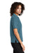Mercer+Mettle MM1015 Womens Moisture Wicking Short Sleeve Polo Shirt Parisian Blue Model Side