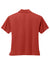 Mercer+Mettle MM1015 Moisture Wicking Short Sleeve Polo Shirt Terracotta Red Flat Back