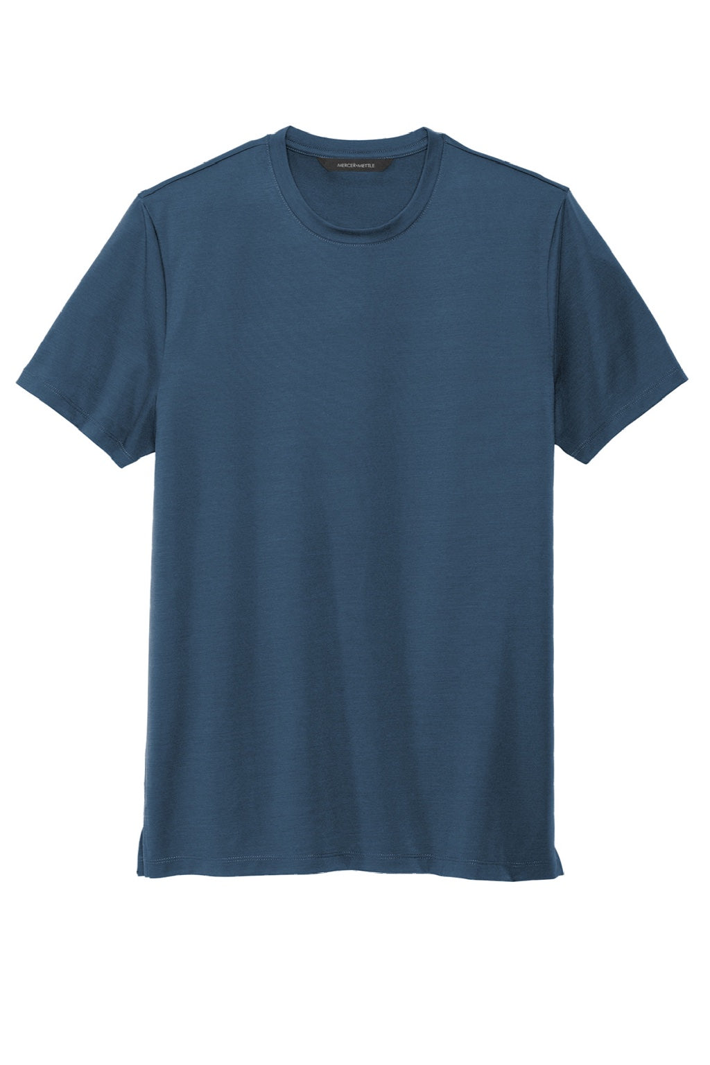 Mercer+Mettle MM1016 Moisture Wicking Short Sleeve Crewneck T-Shirt Insignia Blue Flat Front