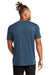 Mercer+Mettle MM1016 Mens Moisture Wicking Short Sleeve Crewneck T-Shirt Insignia Blue Model Back